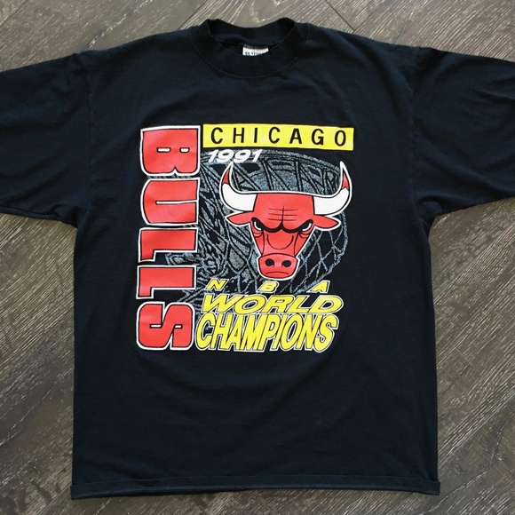 bulls championship shirts